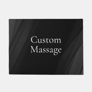 Trendy Modern Simple Custom Massage Doormat