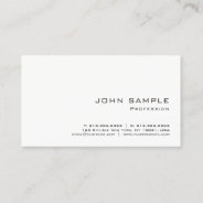 Trendy Modern Simple Professional Elegant Template Business Card at Zazzle