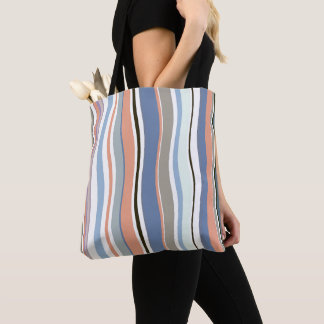 Trendy Modern Stripes Tote Bag
