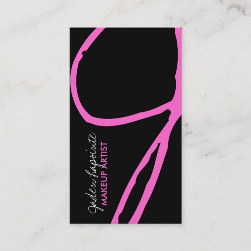 Trendy Monogram Business Cards