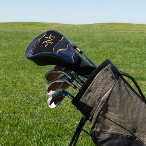 Trendy Monogram Golf Head Cover