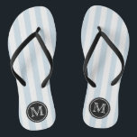 Trendy Monogram Wedding Favor | Any Color Flip Flops<br><div class="desc">Celebrate in style with these trendy wedding flip flops. This design is easy to personalize with your own wording and your guests will be thrilled when they receive these fabulous party favors.</div>