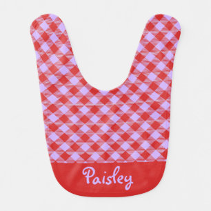 Trendy Monogrammed Shower Gift Baby Bibs Boy Gift