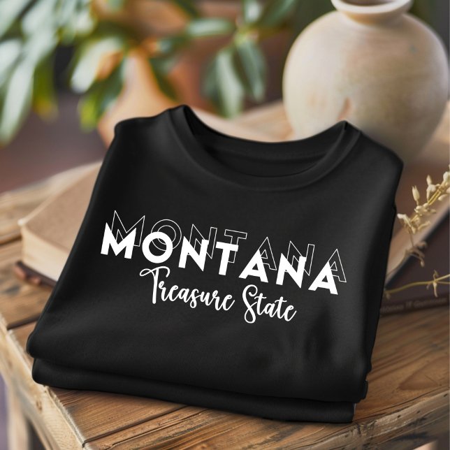 Trendy Montana Treasure State T-Shirt (Creator Uploaded)