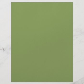Trendy Moss Green Background Color Customize This Flyer by AmericanStyle at Zazzle