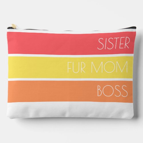 Trendy Mothers Day Typography Toiletry Bag