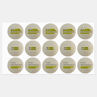 Trendy Motivational Sticker set Instagram Post