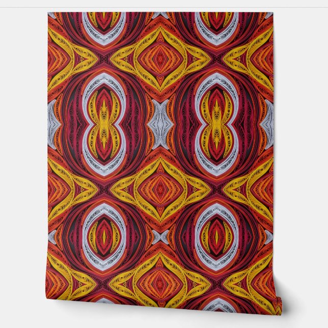 Trendy multicolor classic modern design  wallpaper wallpaper  (Unrolling)