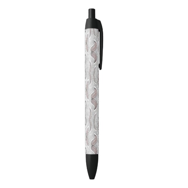 Trendy Mustache Pattern Pen (Bottom (Vertical))