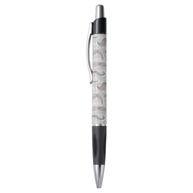 Trendy Mustache Pattern Pen (Top (Vertical))