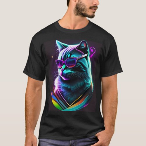 Trendy My Cat Design The Ultimate Feline Fashion T_Shirt