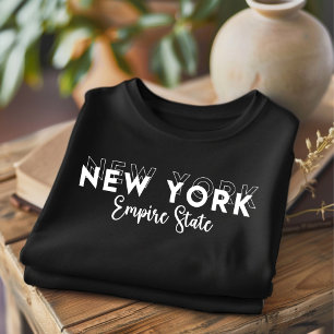 Trendy New York Empire State T-Shirt