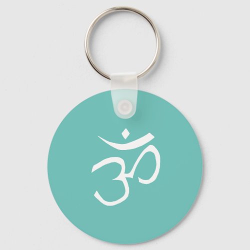 Trendy Om Symbol  Keychain