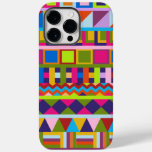 Trendy patchwork pattterns Case-Mate iPhone 14 pro max case
