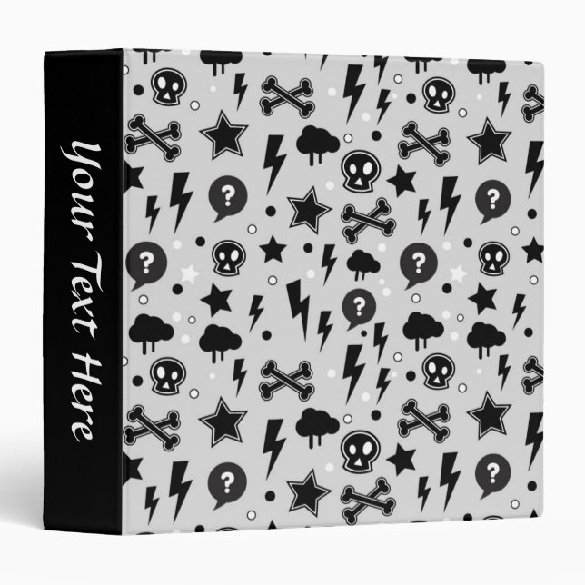 Trendy pattern binder (Front/Spine)
