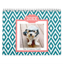 Trendy Patterns and 17 of Your Photos Calendar Trendy Patterns and 17 of Your Photos Calendar