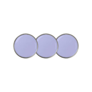 Trendy Periwinkle Blue Solid Color Golf Ball Marker
