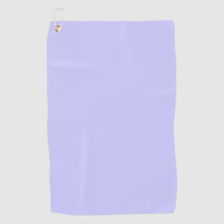 Trendy Periwinkle Blue Solid Color Golf Towel