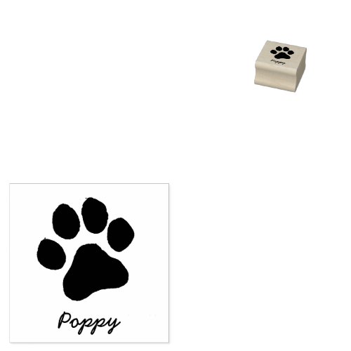 Trendy Personalized  Cat Pet Paw Print Cute       