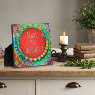 Trendy Personalized Name Quote Fun Inspirivity Plaque