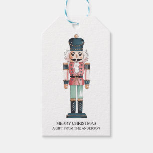 Trendy  Personalized Nutcracker Merry Christmas    Gift Tags