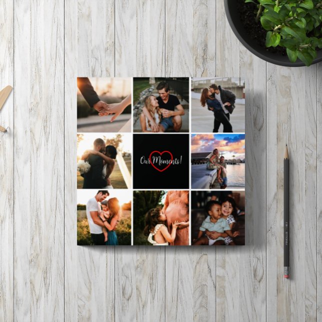 Trendy Photo Collage Magnetic Card (Creator Uploaded)