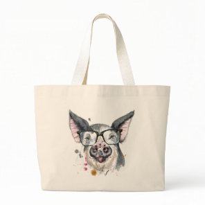 Trendy Pig Large Tote Bag