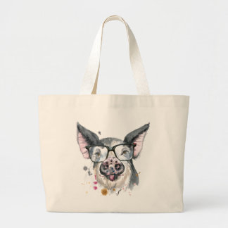 Trendy Pig Large Tote Bag
