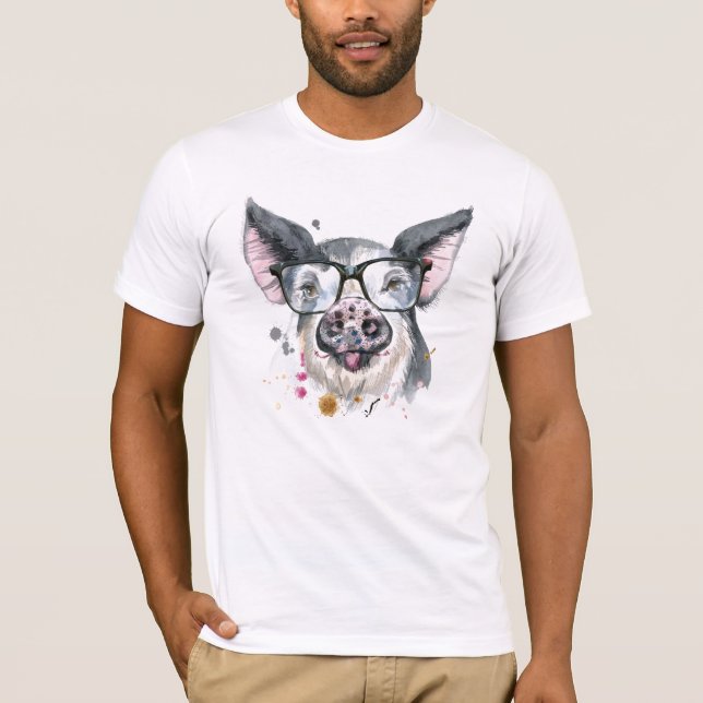 Trendy Pig T-Shirt (Front)