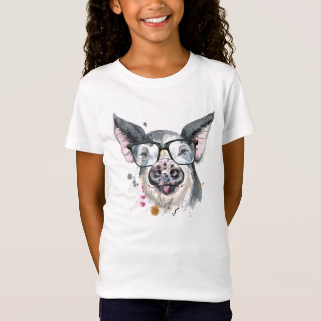 Trendy Pig T-Shirt (Front)