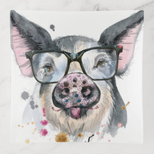 Trendy Pig Trinket Tray
