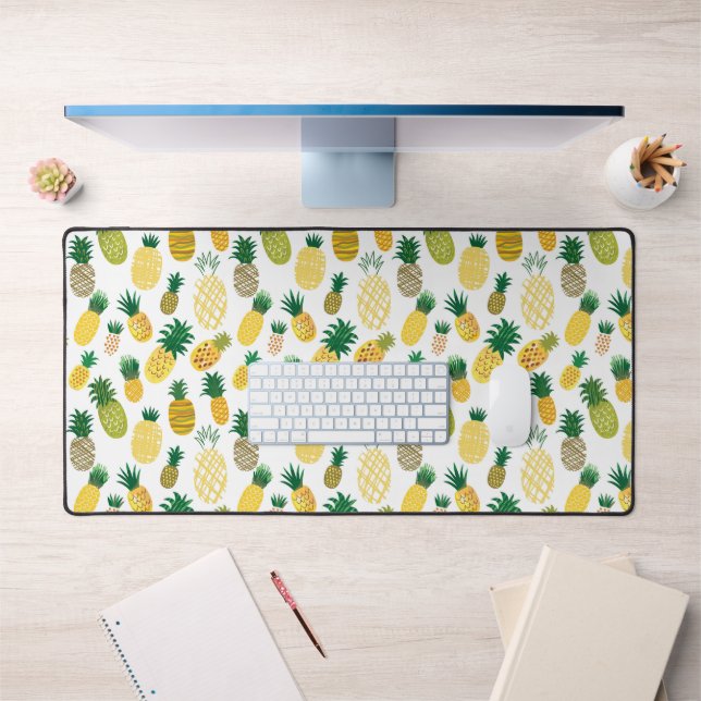 Trendy Pineapple Pattern Desk Mat (Office 1)