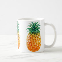 Trendy Pineapple White 325 ml Classic White Mug