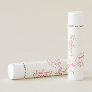 Trendy Pink A Tini Bit Older 30th Birthday Lip Balm