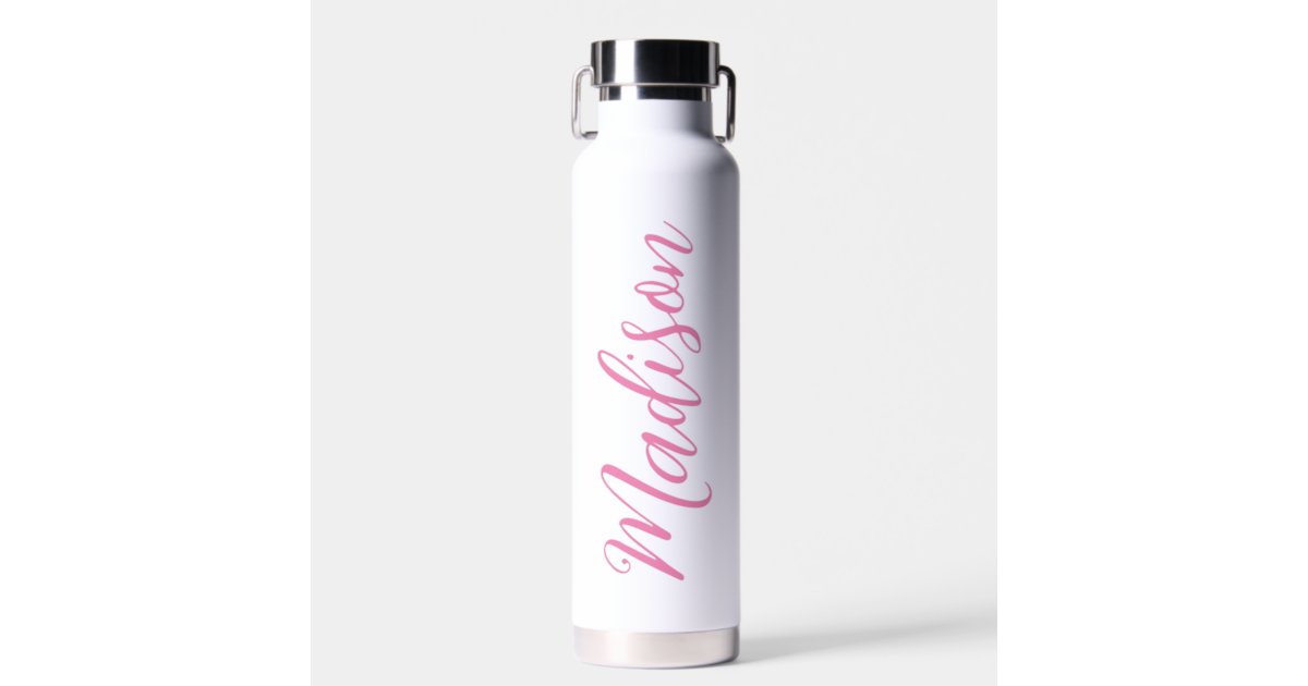 Personalized Water Bottles for Girls, Customized Gradient Color Stainless  Insulated Waterbottle with Name Monogrammed Back to Shool Supplies Sport  Mug