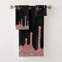 Pink Glitter Bathroom Accessories Zazzle Pink Glitter Bathroom Accessories Zazzle
