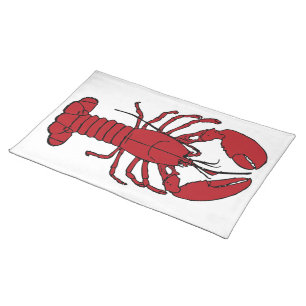 Trendy Placemat lobster