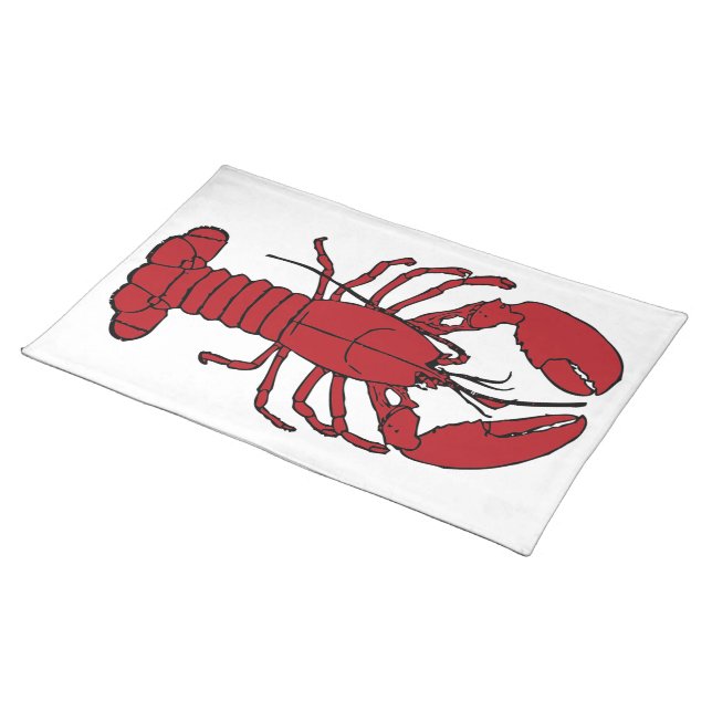 Trendy Placemat lobster (On Table)