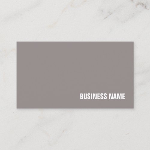 Trendy Plain Modern Elegant Design Luxury Silk Business Card
