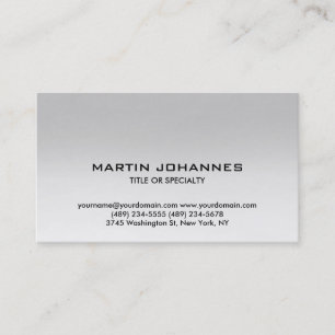 Trendy Plain Simple Automotive Business Card