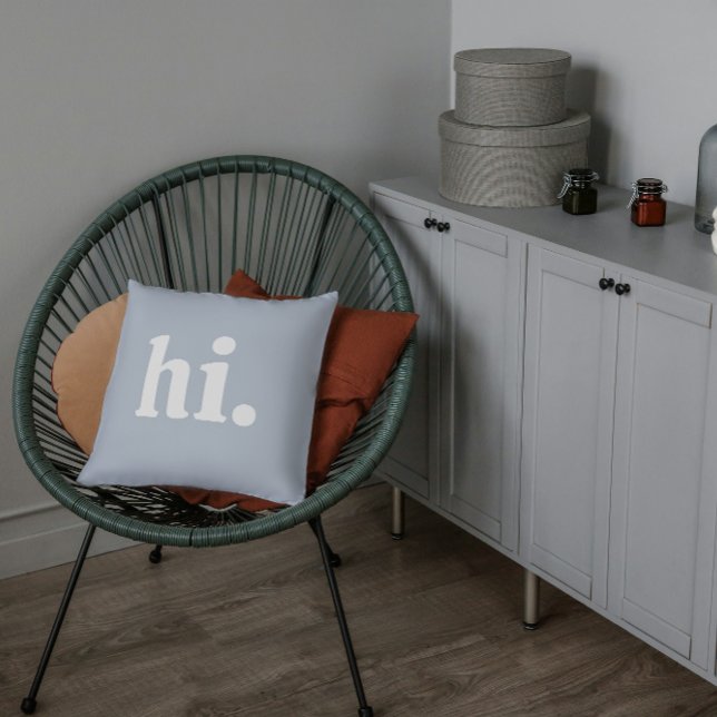Trendy Plein Air Customizable Throw Pillow (Creator Uploaded)