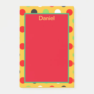 Trendy Polka dots Post-it Notes