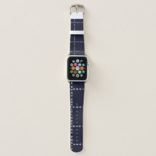 Trendy 'Positive' pattern, grid check. Apple Watch Band