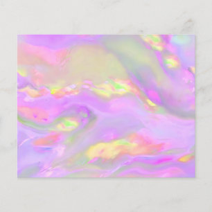 Trendy pretty colorful abstract waves