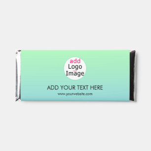 Trendy Professional Business Custom Gradient   Hershey Bar Favors
