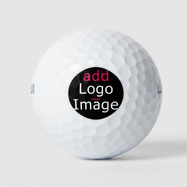Trendy Professional Business Customizable  Golf Balls (Front)