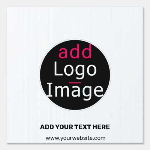 Trendy professional business customizable logo   sign