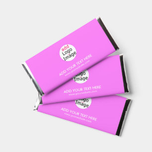 Trendy Professional Modern Business Custom Brand Hershey Bar Favors