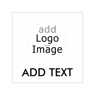 Trendy Professional Modern Custom Brand Promo Self-inking Stamp