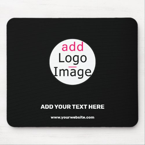 Trendy professional modern customizable brand mouse pad